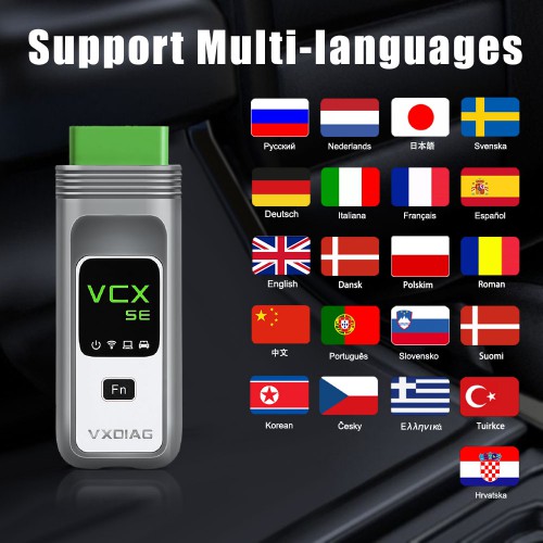 [EU Ship] WIFI Version VXDIAG VCX SE 6154 V3.03 Support UDS protocol and Multi-language