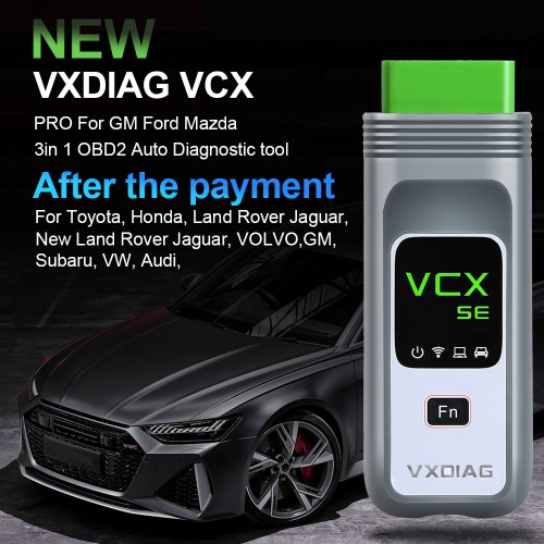 [UK/EU Ship] VXdiag VCX SE Pro 3 in 1 OBD2 Auto Diagnostic Tool
