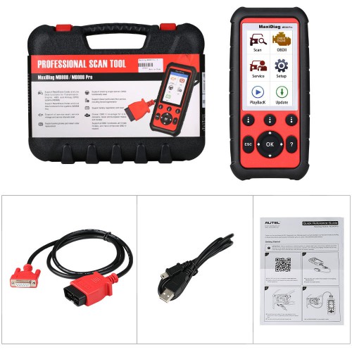 [UK In Stock]  Autel MaxiDiag MD808 Pro All System Scanner Support BMS/ Oil Reset/ SRS/ EPB/ DPF/ SAS/ ABS Lifetime Free Update