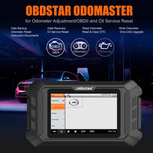[UK Ship] Obdstar ODO Master Full Version Odometer Correction Tool More Vehicles than X300M+ One Year Free Update Get Free FCA 12+8 Adapter