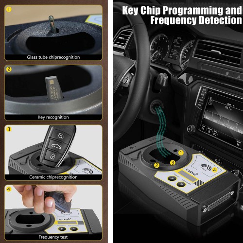 V7.3.6 Original Xhorse VVDI2 Commander Key Programmer for VW/Audi/BMW/Porsche/PSA Full Version
