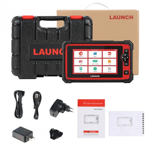 LAUNCH X431 CRP919E Elite OBD2 Scanner Bidirectional Scan Tool CANFD DoIP 31+ ServiceECU Coding Full Systems Diagnosis FCA Autoauth