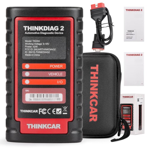 ThinkDiag 2 ALL Software 1 Year Free Update Auto Diagnostic tool Supports CAN FD ECU Coding Active Test 16 Reset OBD2 Scanner