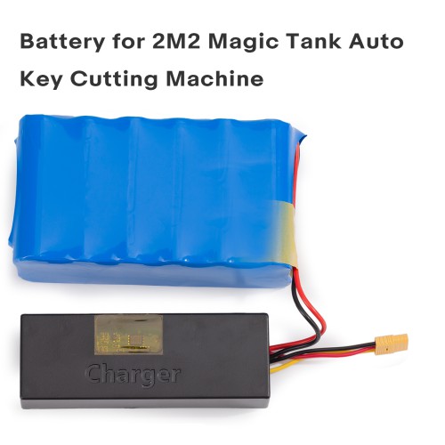 [Full Version] 2024 Newest 2M2 Tank 2 Pro CNC Key Cutting Machine with FO21 Clamp and Battery Free Shipping