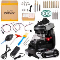 [In Stock]2024 New 2M2 TANK 2 Pro CNC Key Cutting Machine Add House Keys Mul-T-lock, Dimple, Multi-point Keys with Protective Shell Mobile APP Control